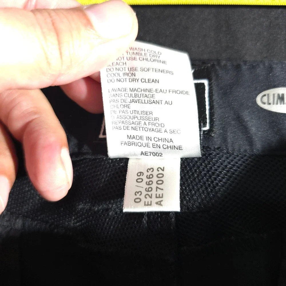 Adidas Golf Pants Mens 36x34‎ Black ClimaCool Stretch Performance AE7002 Solid